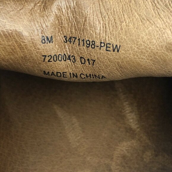 Frye Size 8 Ivy Pewter Metallic Slip-On Sneaker - Picture 7 of 8